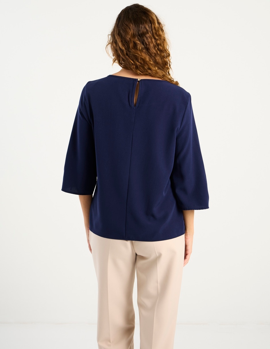 Blusa manga 3/4 para mujer 11