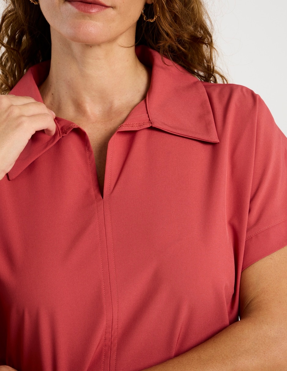 Blusa La Mode manga corta para mujer