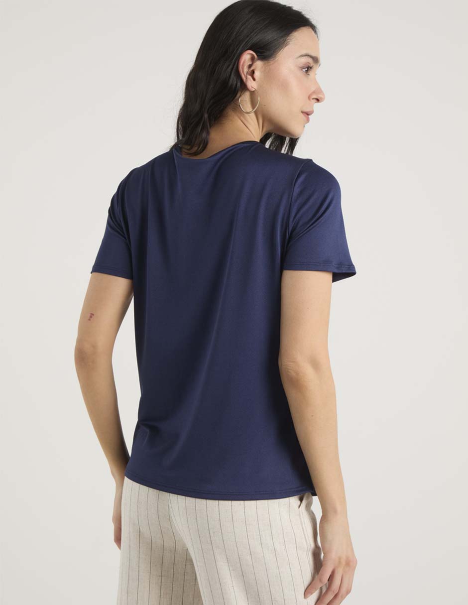 Blusa manga corta para mujer 6