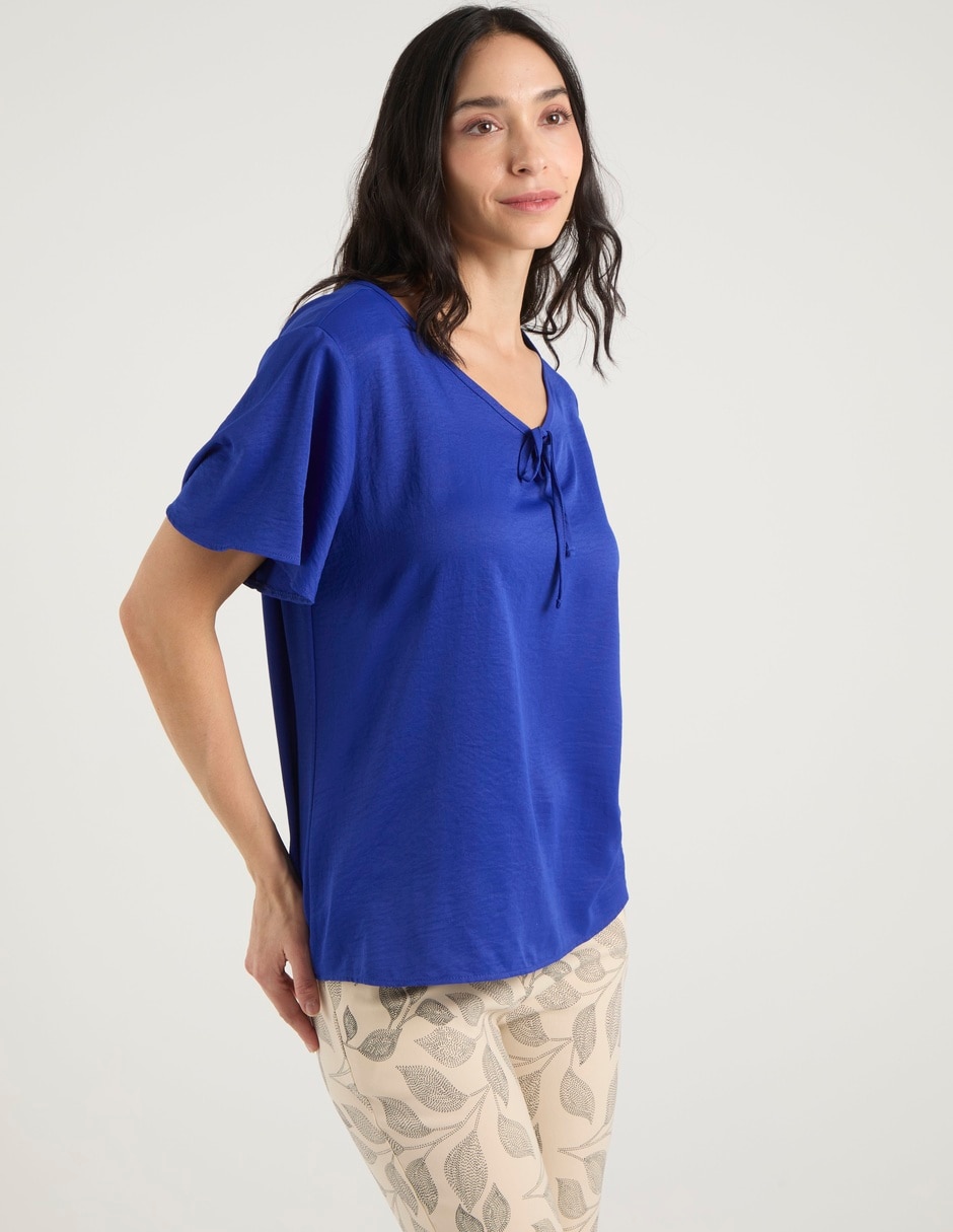 Blusa manga corta para mujer 2