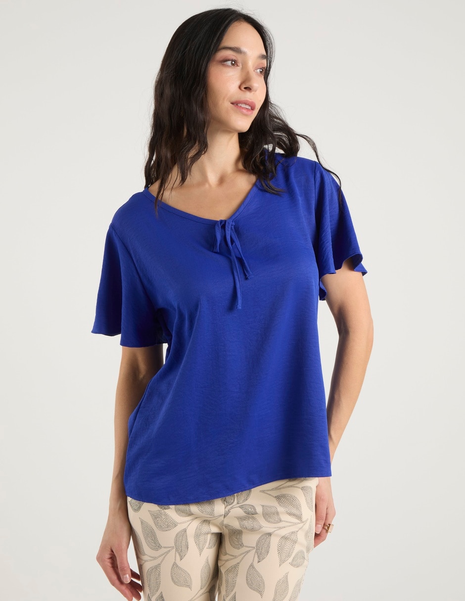 Blusa manga corta para mujer Blusa manga corta para mujer