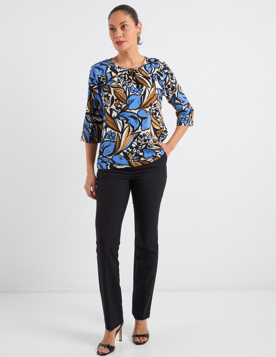 Blusa manga 3/4 para mujer 8
