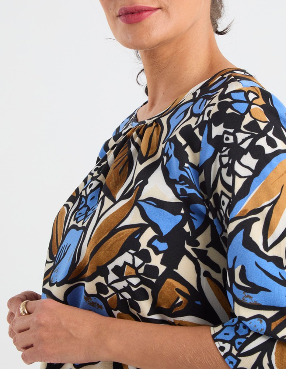 Blusa manga 3/4 para mujer 10