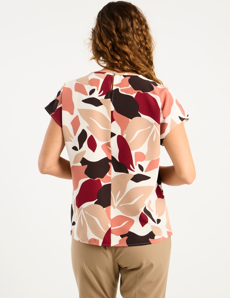 Blusa La Mode manga corta para mujer