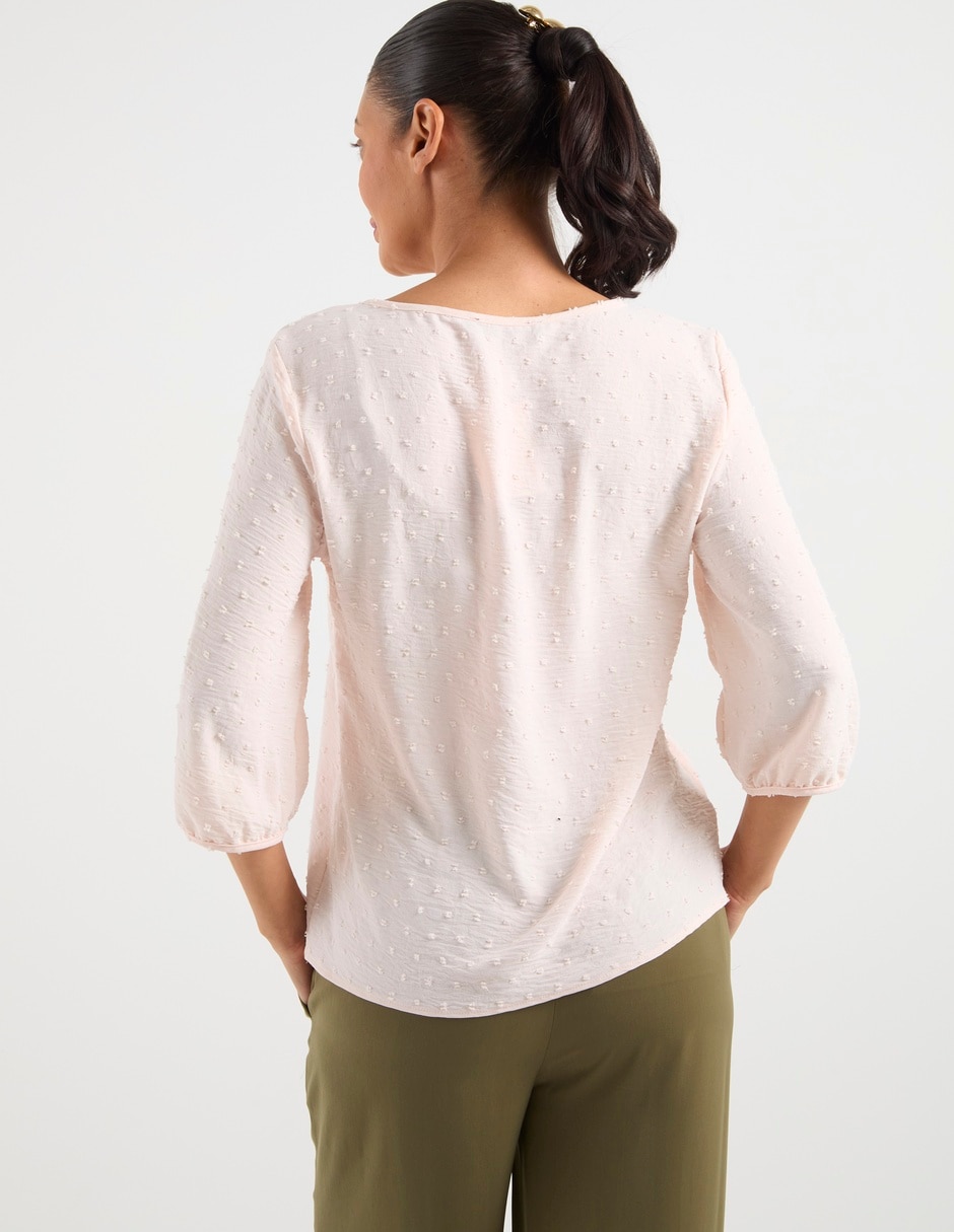 Blusa manga 3/4 para mujer 11