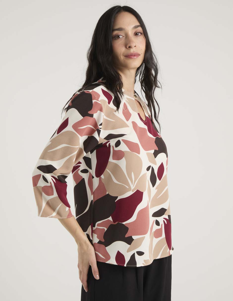 Blusa manga 3/4 para mujer 5