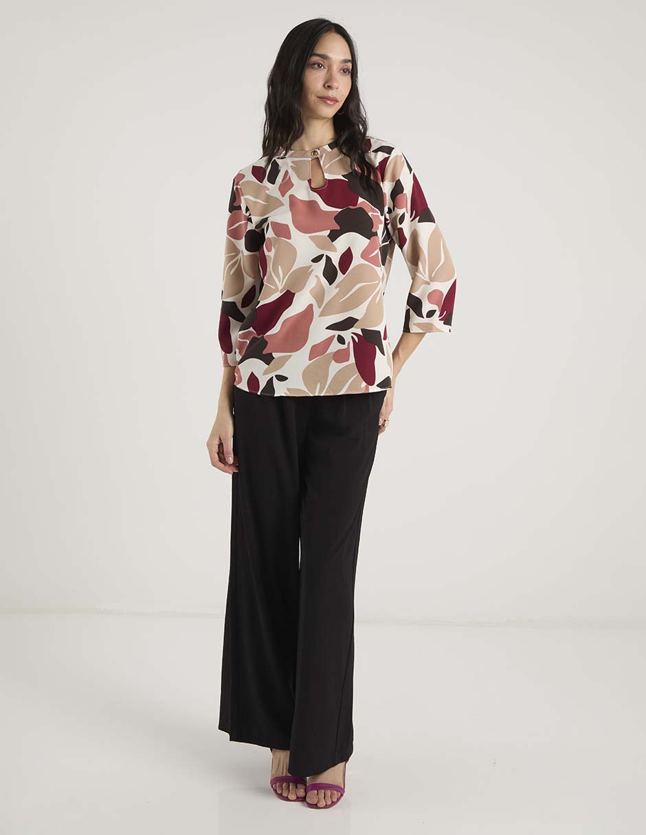 Blusa manga 3/4 para mujer 4
