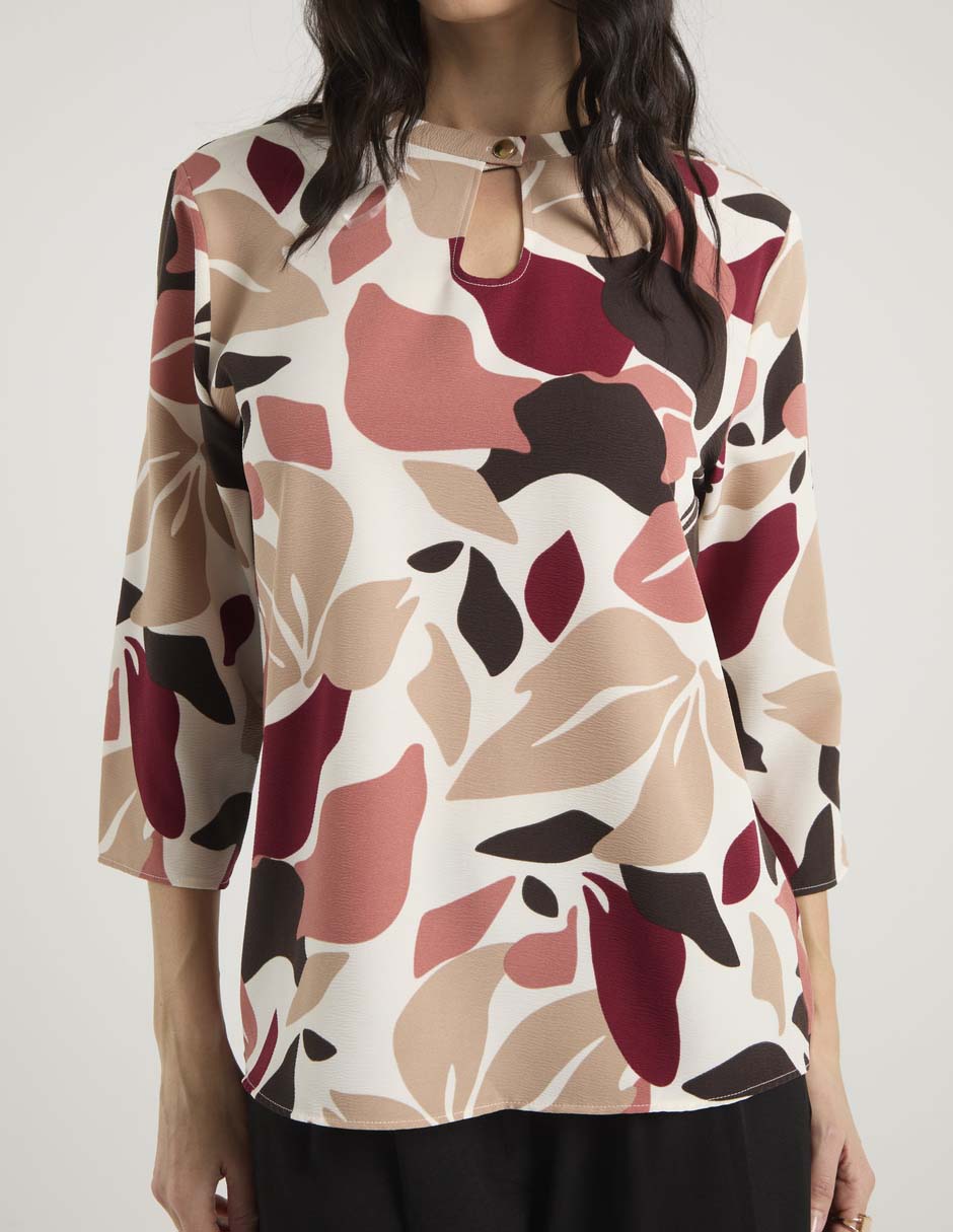 Blusa manga 3/4 para mujer 2