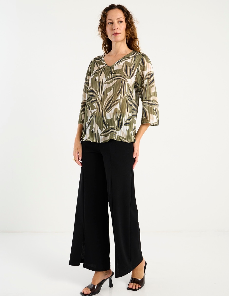 Blusa manga 3/4 para mujer 8