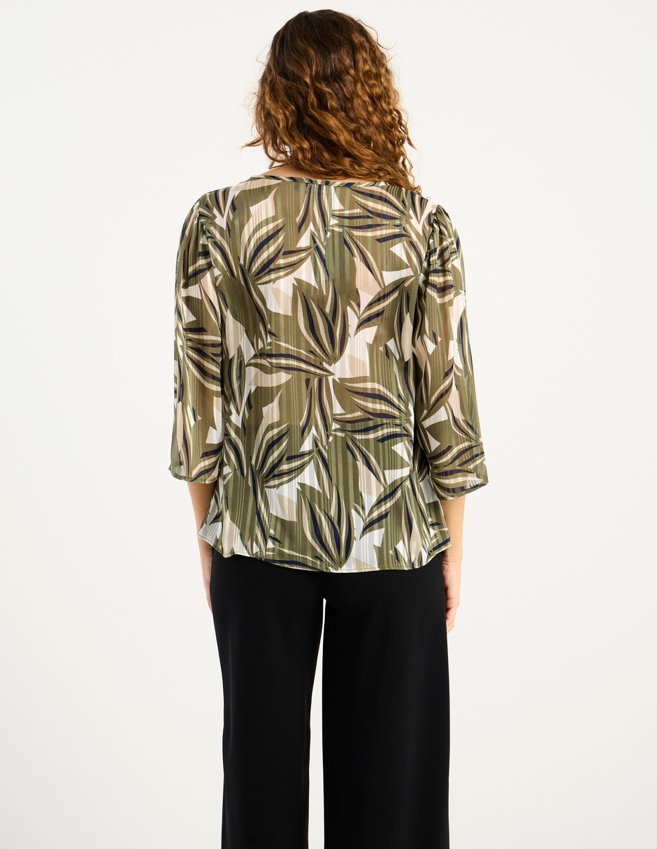 Blusa manga 3/4 para mujer 11