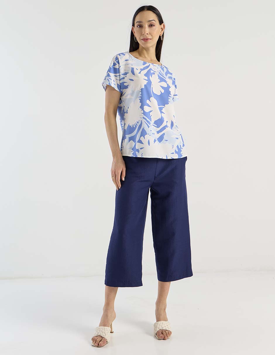 Pantalón amplio para mujer 4