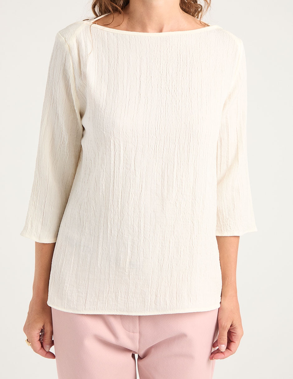 Blusa manga 3/4 para mujer 13