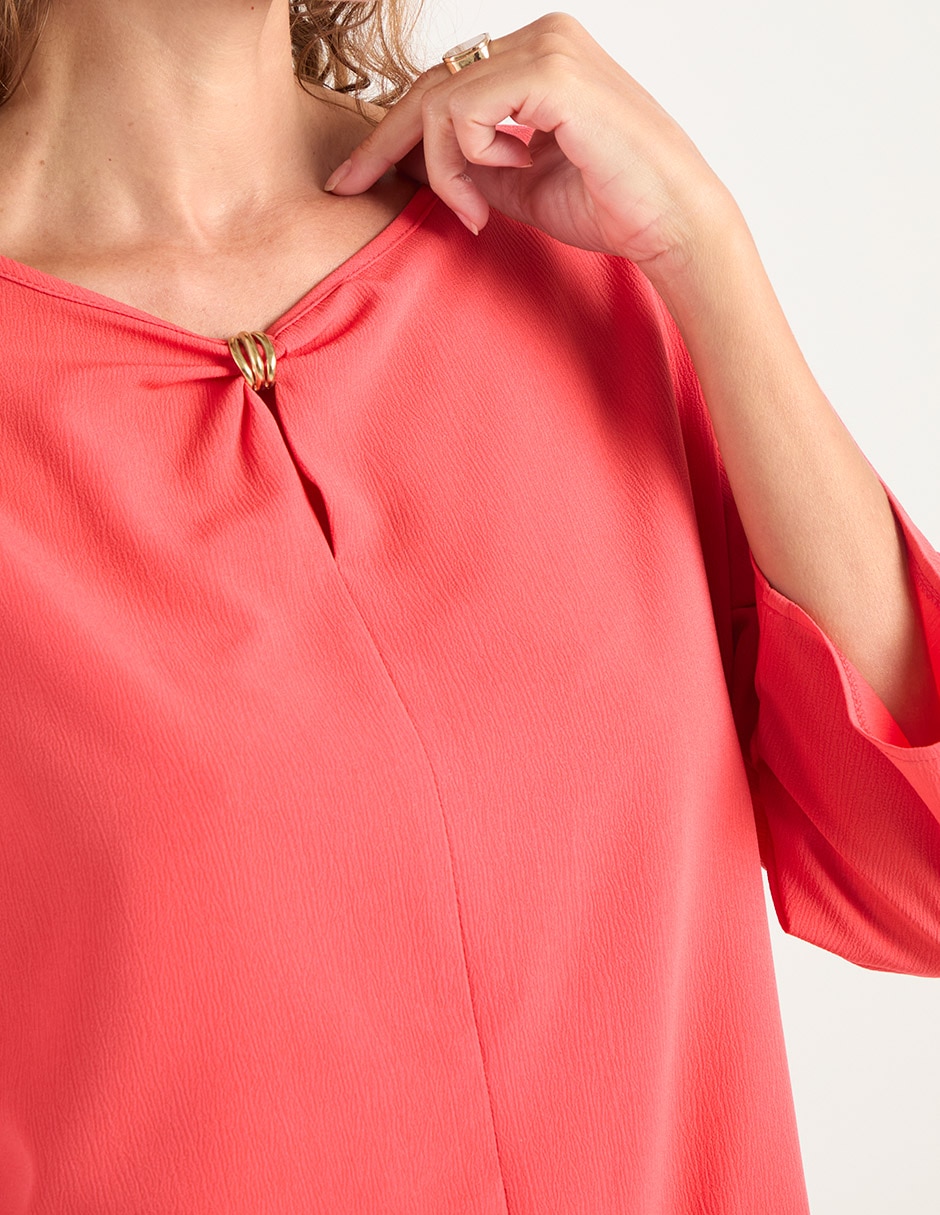 Blusa manga 3/4 para mujer 9