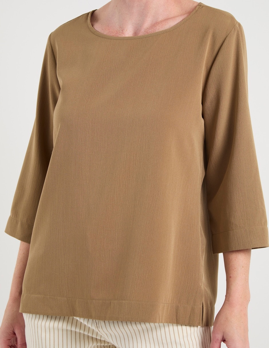 Blusa manga 3/4 para mujer 10