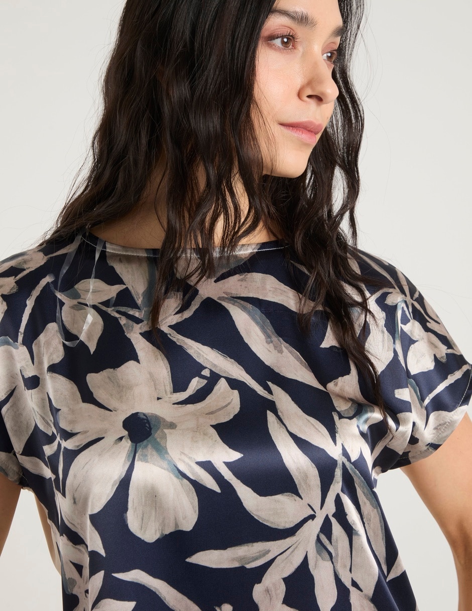 Blusa manga corta para mujer 19