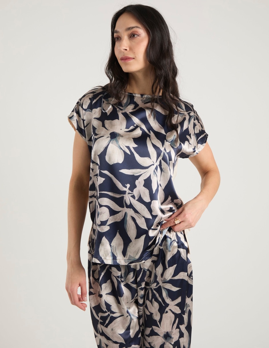 Blusa manga corta para mujer 18