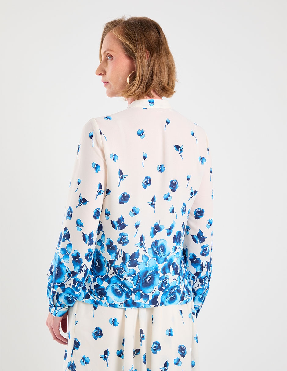 Blusa Manga Larga Para Mujer 6