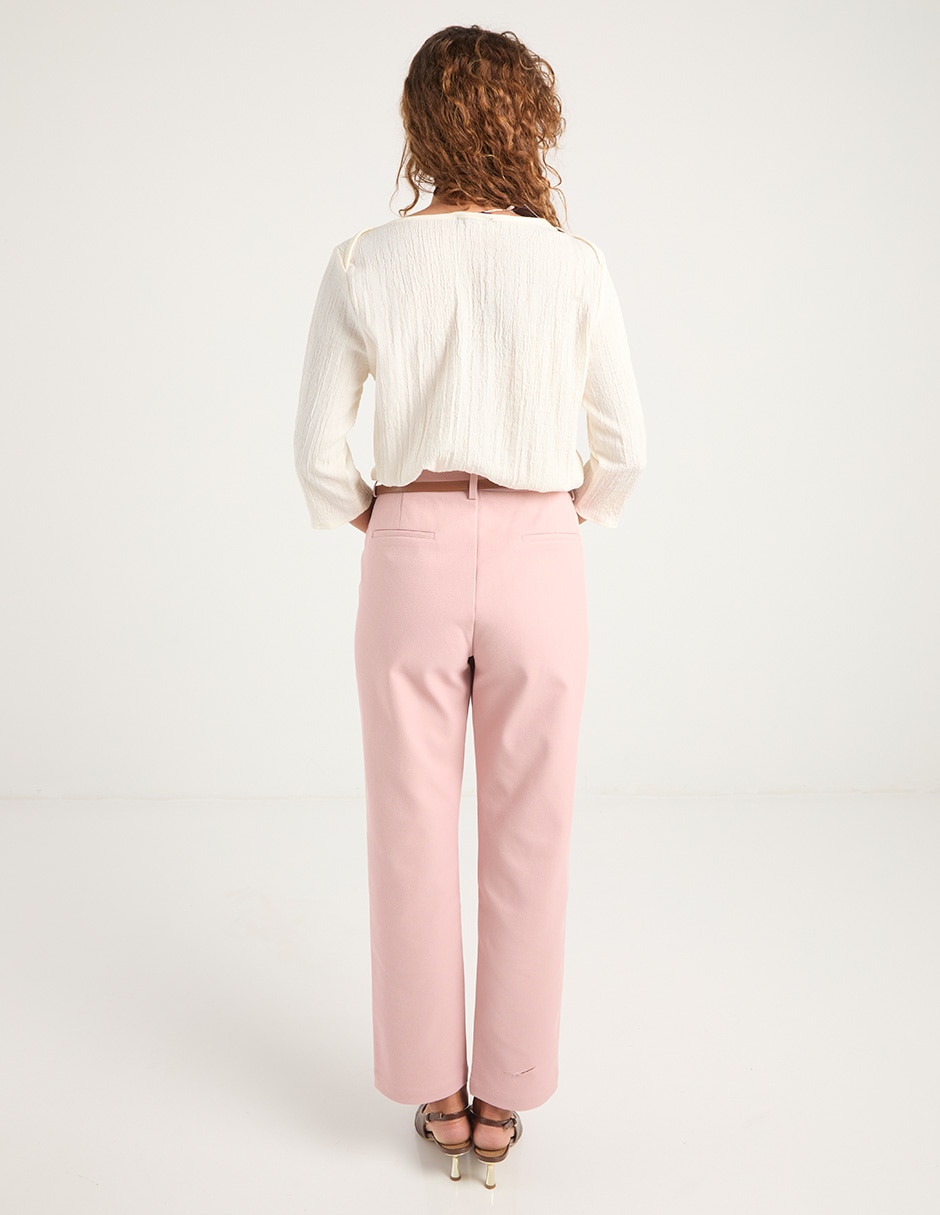 Pantalón de vestir slim para mujer 6