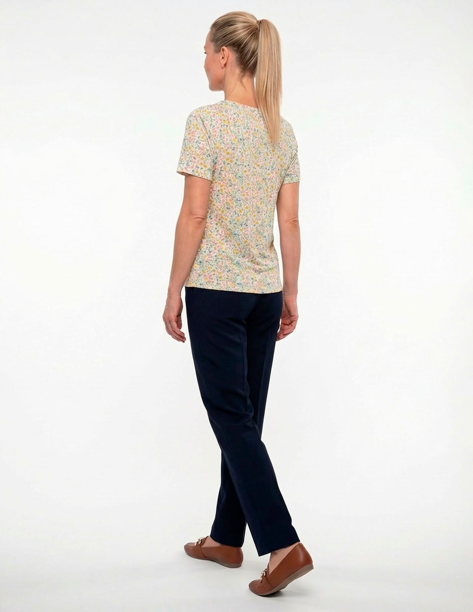 Blusa manga corta para mujer 6