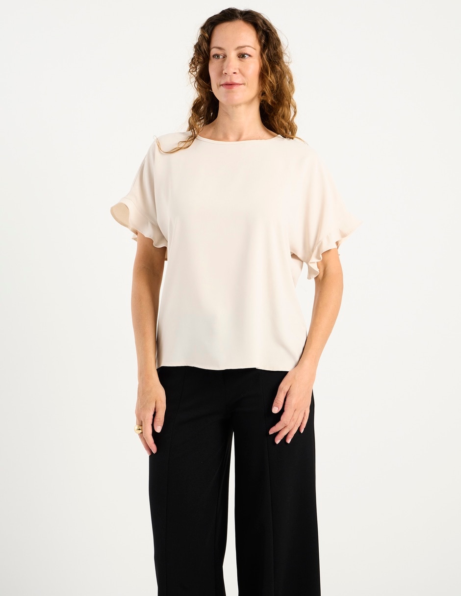 Blusa manga corta para mujer 1