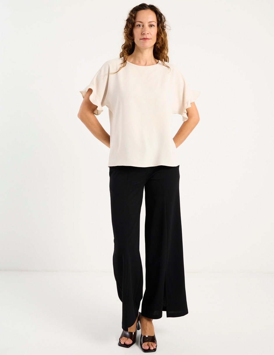 Blusa manga corta para mujer 8
