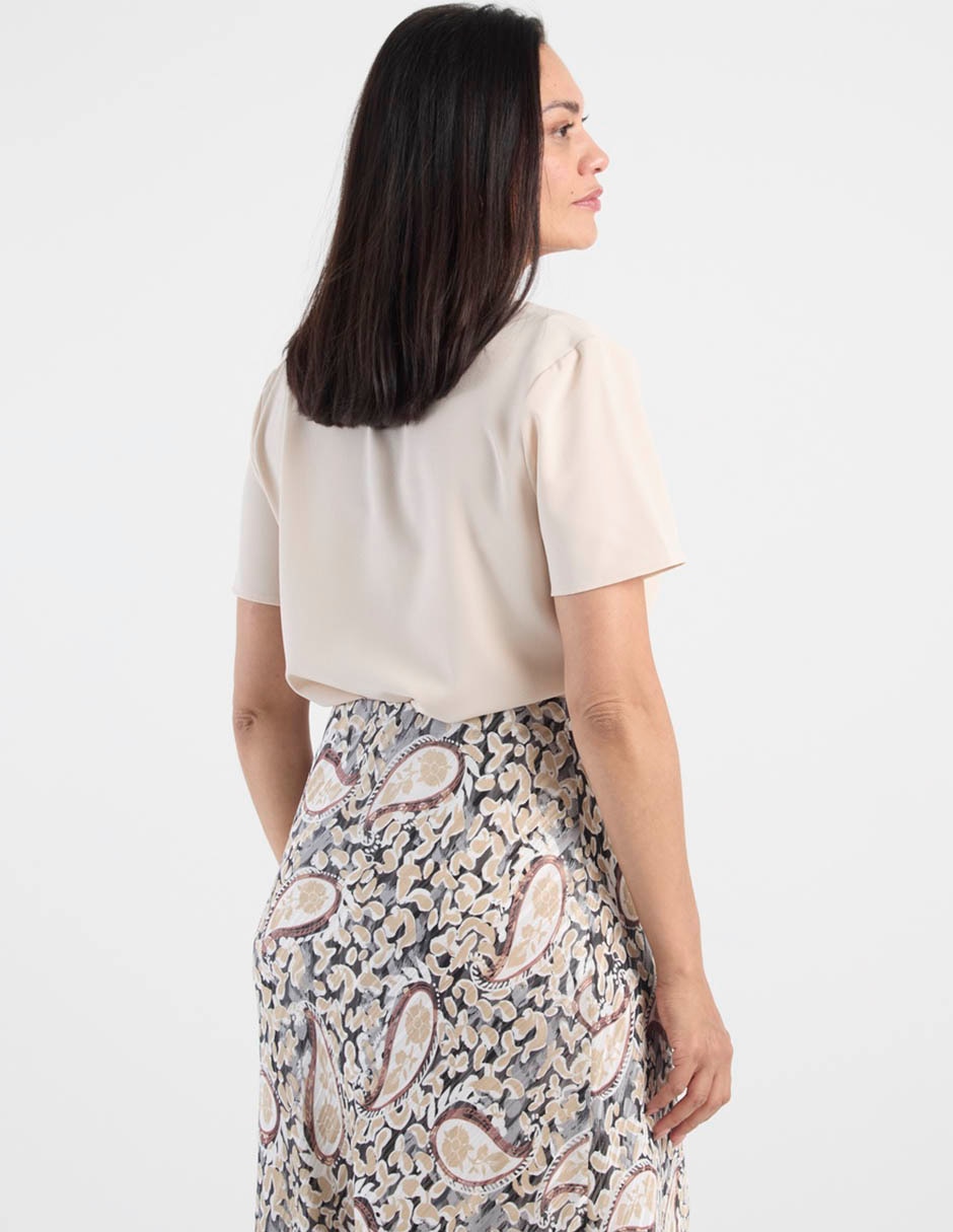 Blusa manga corta para mujer 2