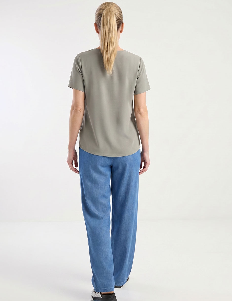 Blusa manga corta para mujer 2