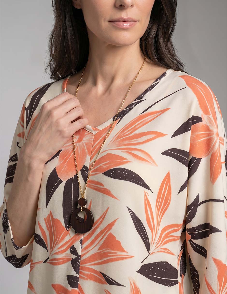 Blusa manga 3/4 para mujer 3