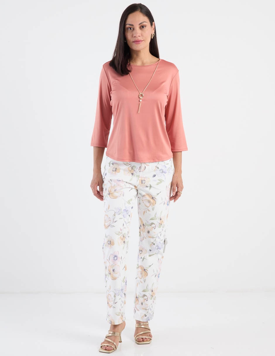 Blusa manga 3/4 para mujer 3