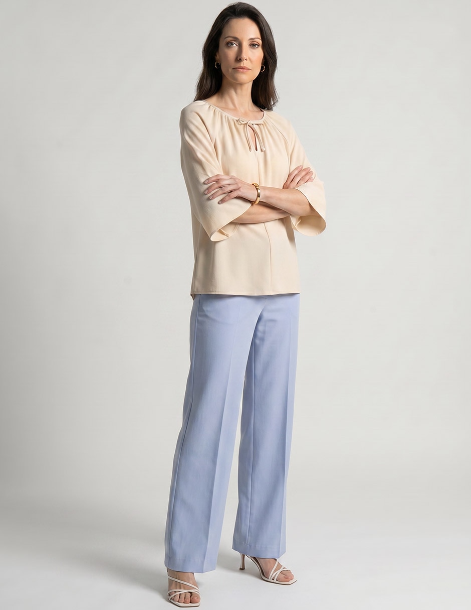 Blusa manga 3/4 para mujer 4