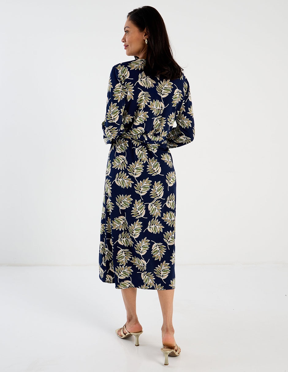 Vestido midi casual La Mode para mujer