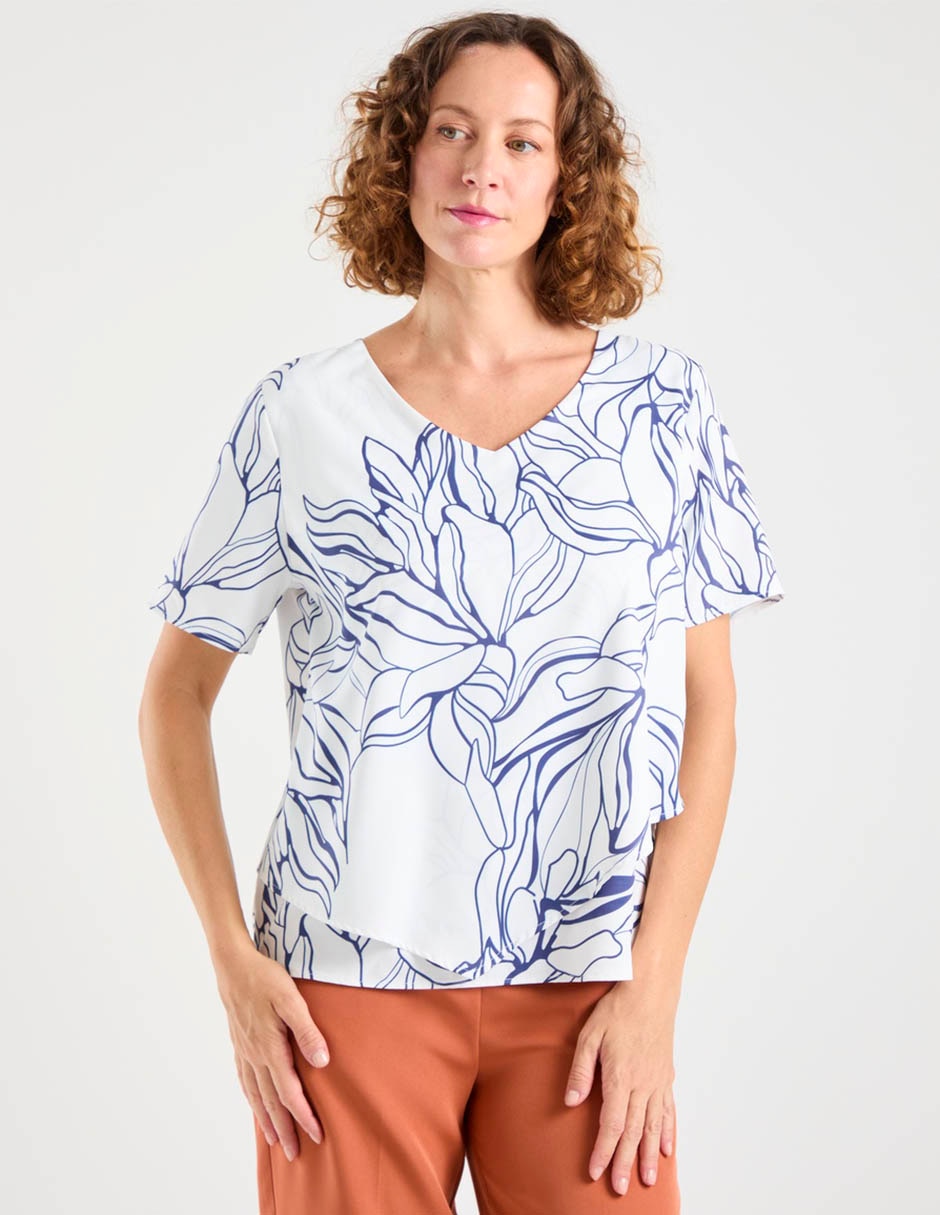 Blusa estampada para mujer 1
