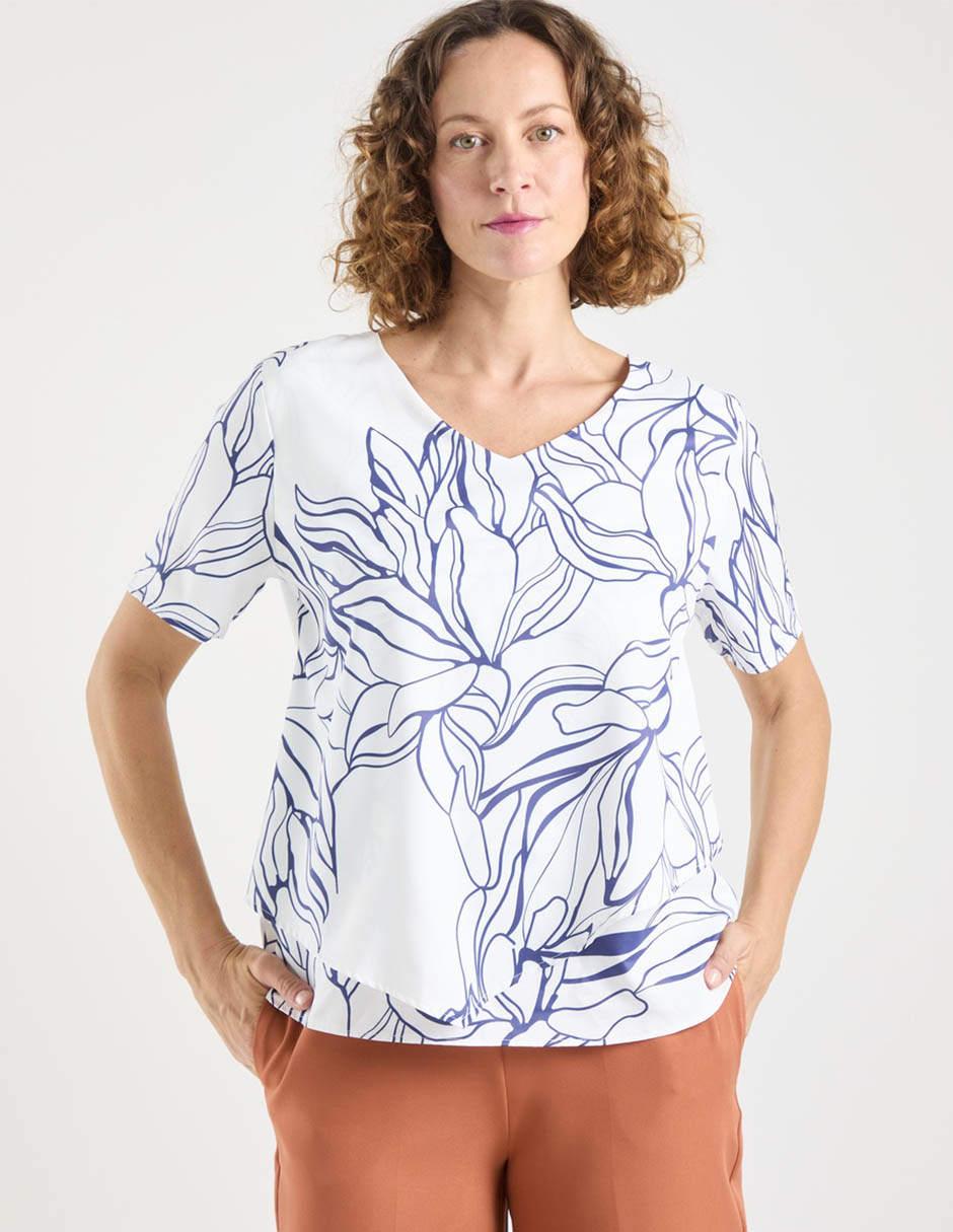 Blusa estampada para mujer 2