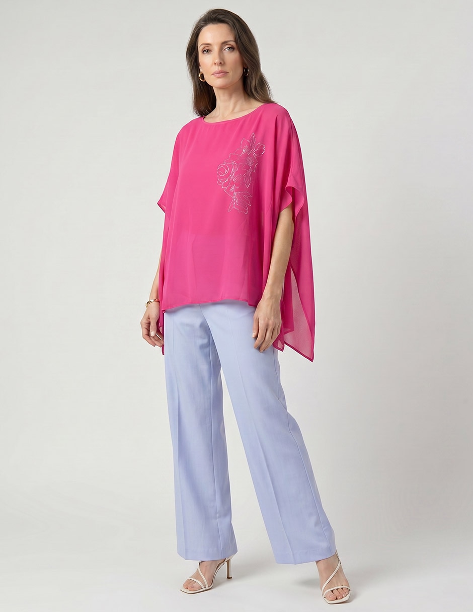 Blusa manga al codo para mujer Blusa manga al codo para mujer