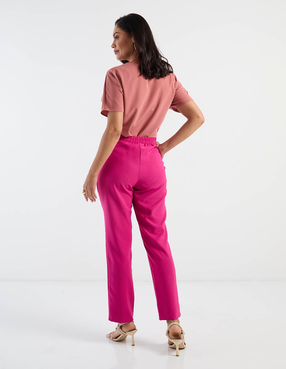 Pantalón regular para mujer 4