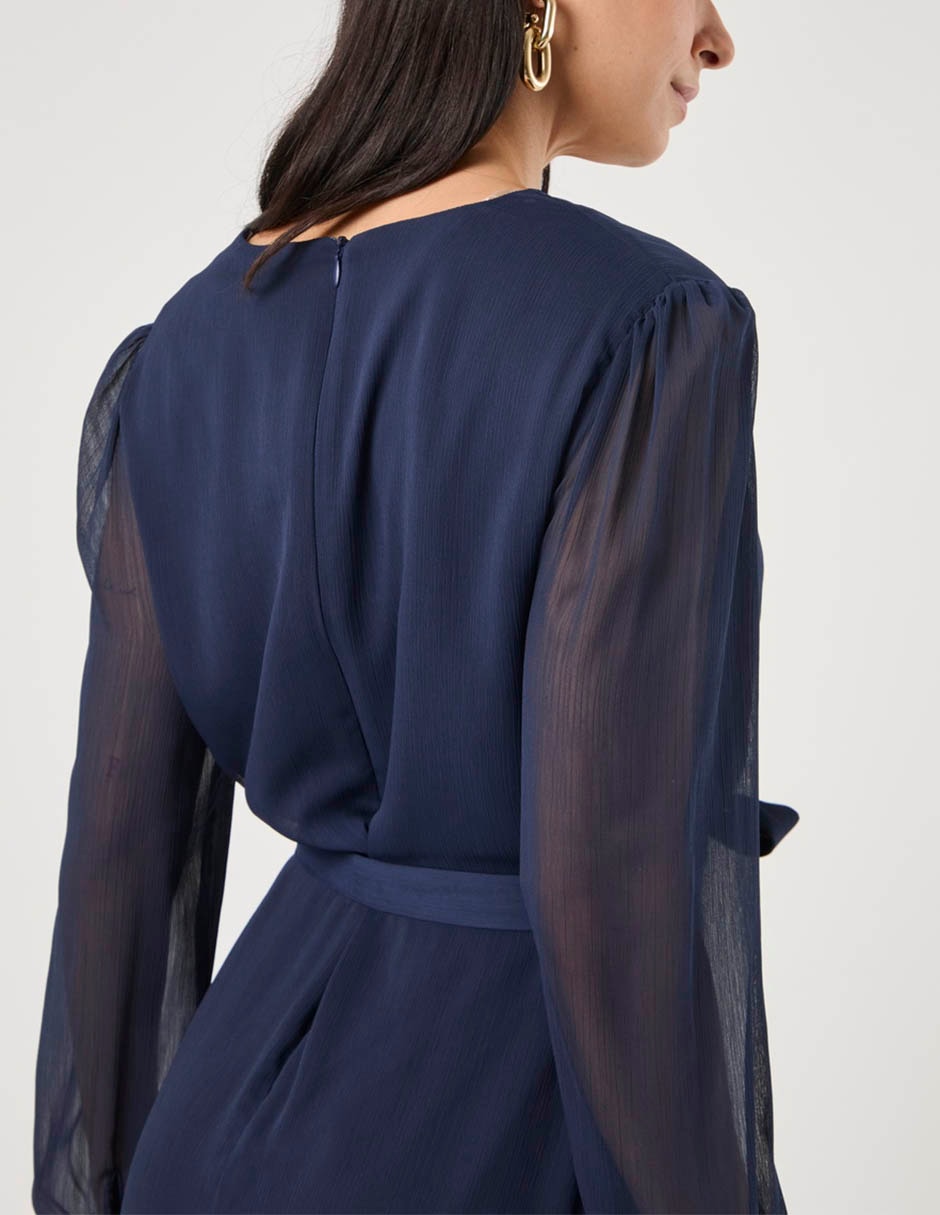 Vestido a la rodilla casual para mujer 2