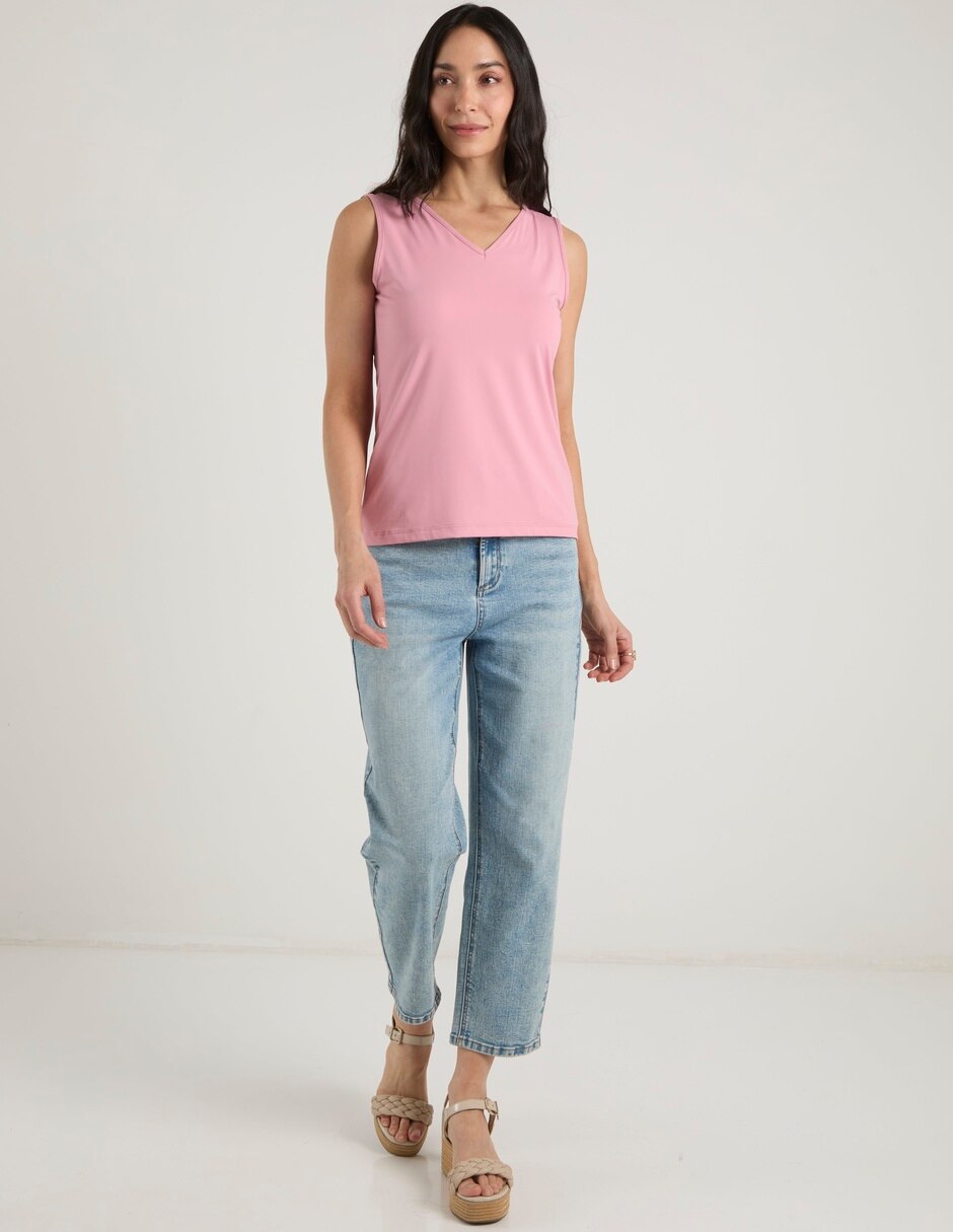 Top La Mode escote v