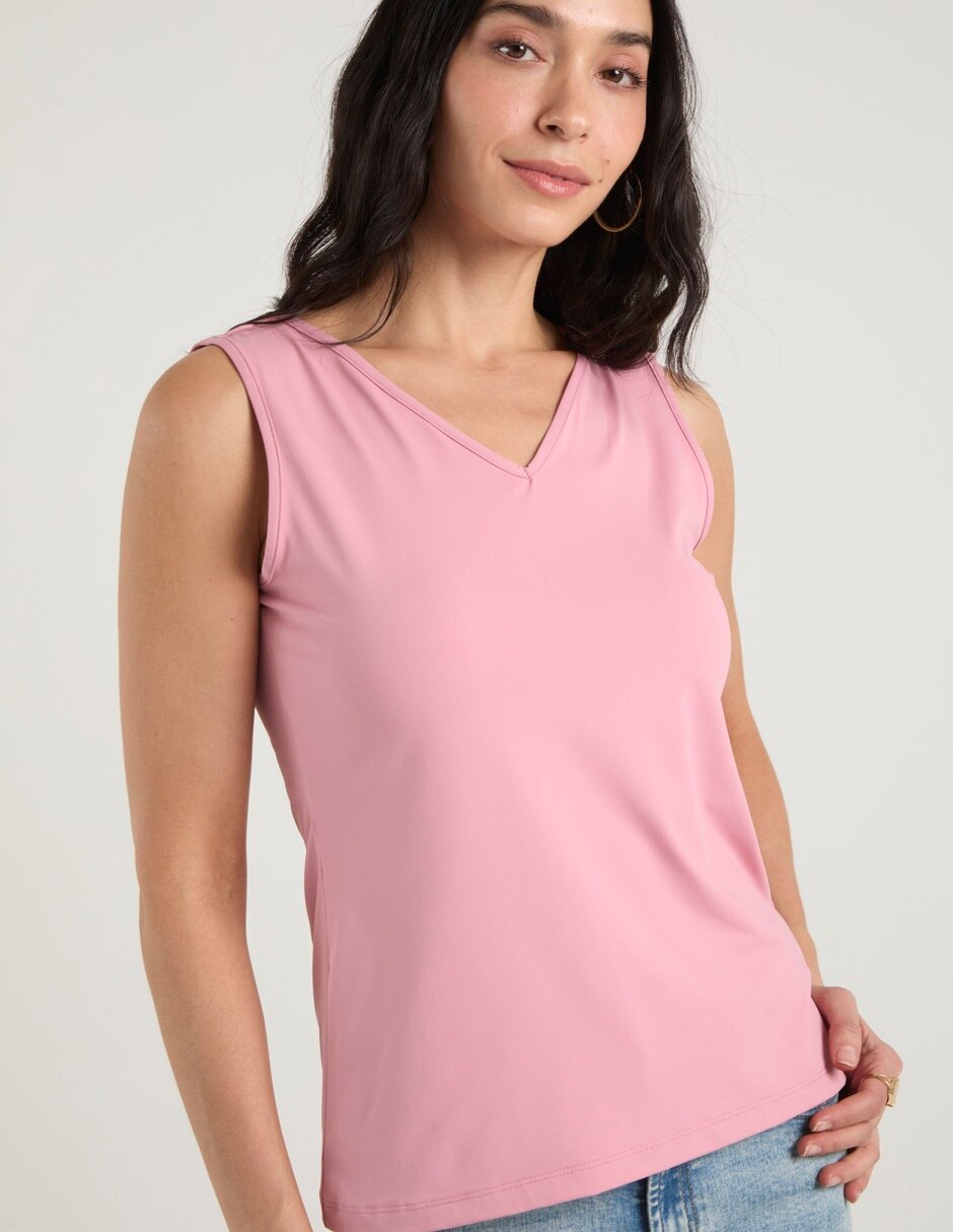 Top La Mode escote v