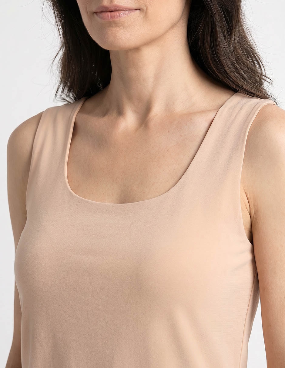 Top La Mode cuello cuadrado tirante ancho