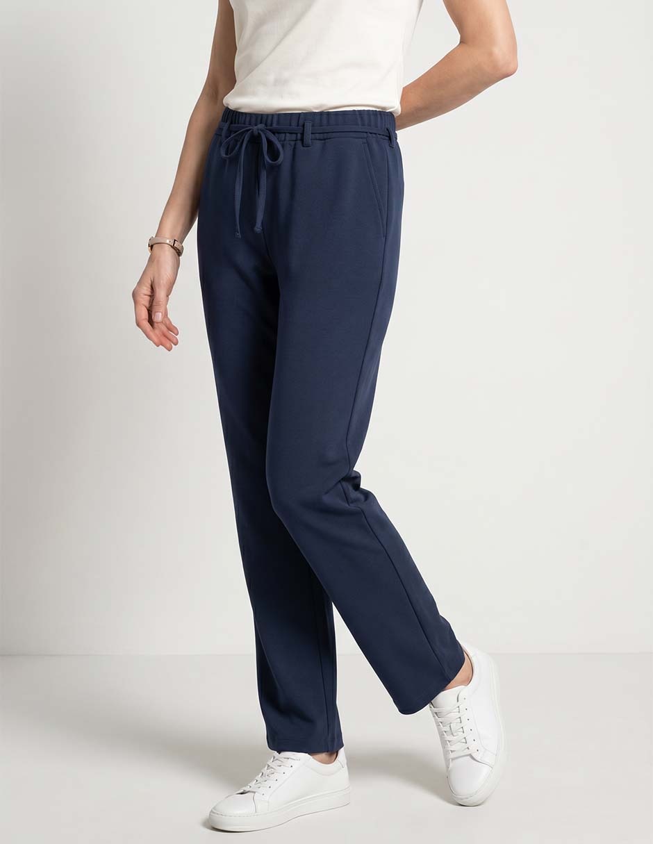 Pantalón easy pant La Mode slim para mujer