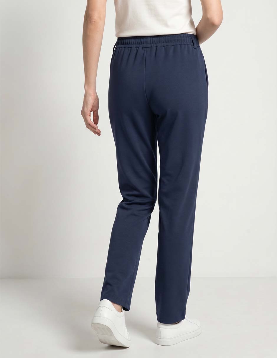 Pantalón easy pant La Mode slim para mujer