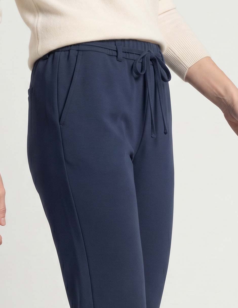 Pantalón easy pant La Mode slim para mujer