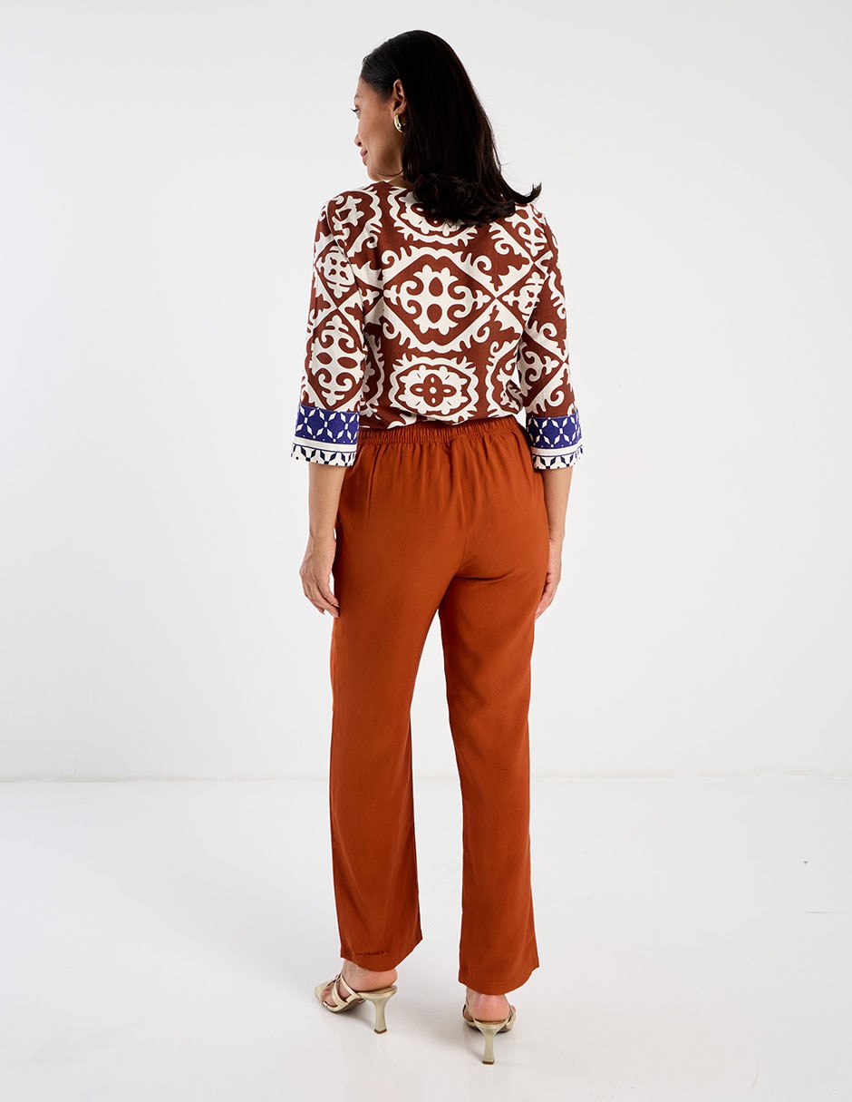 Pantalón recto para mujer 2