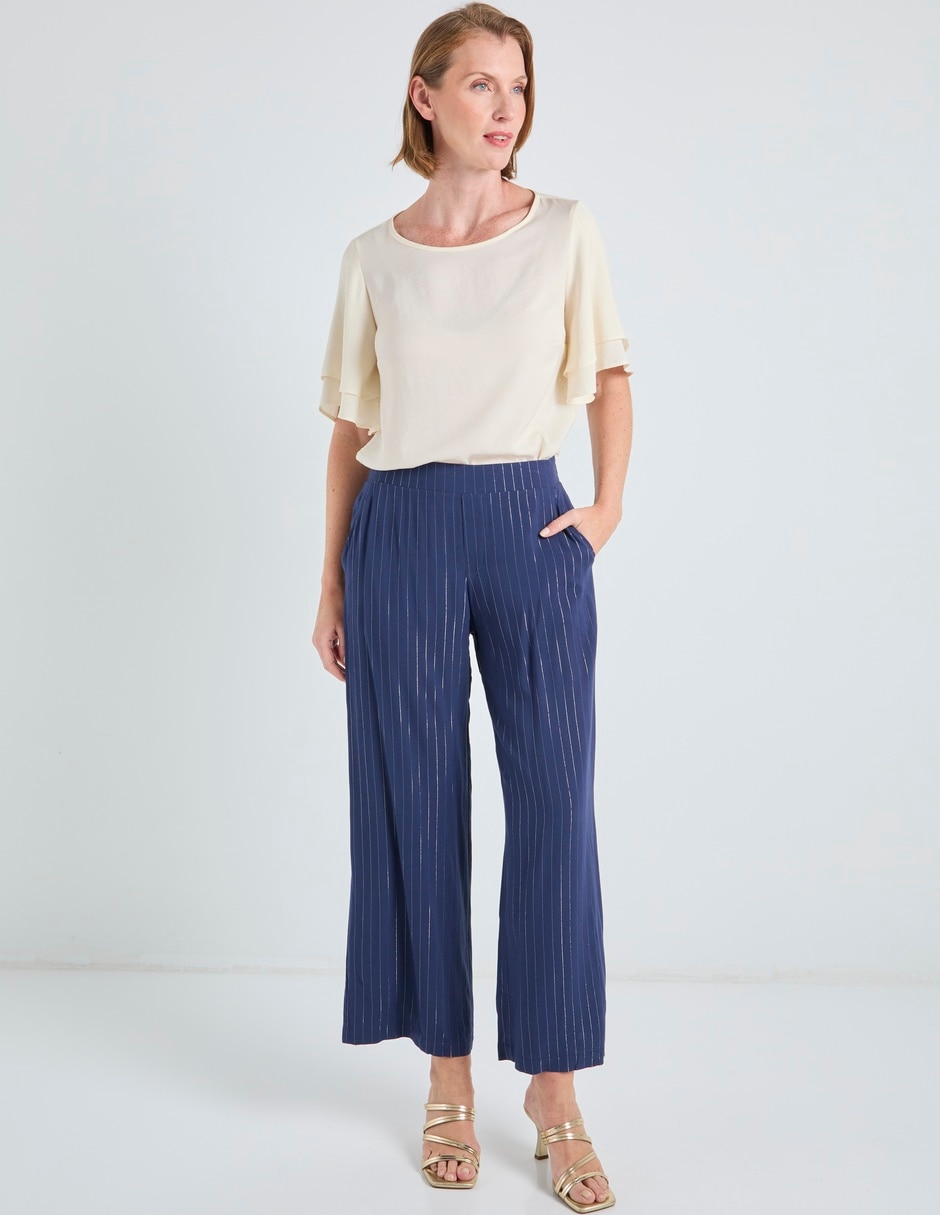 Pantalón easy pant amplio para mujer 5
