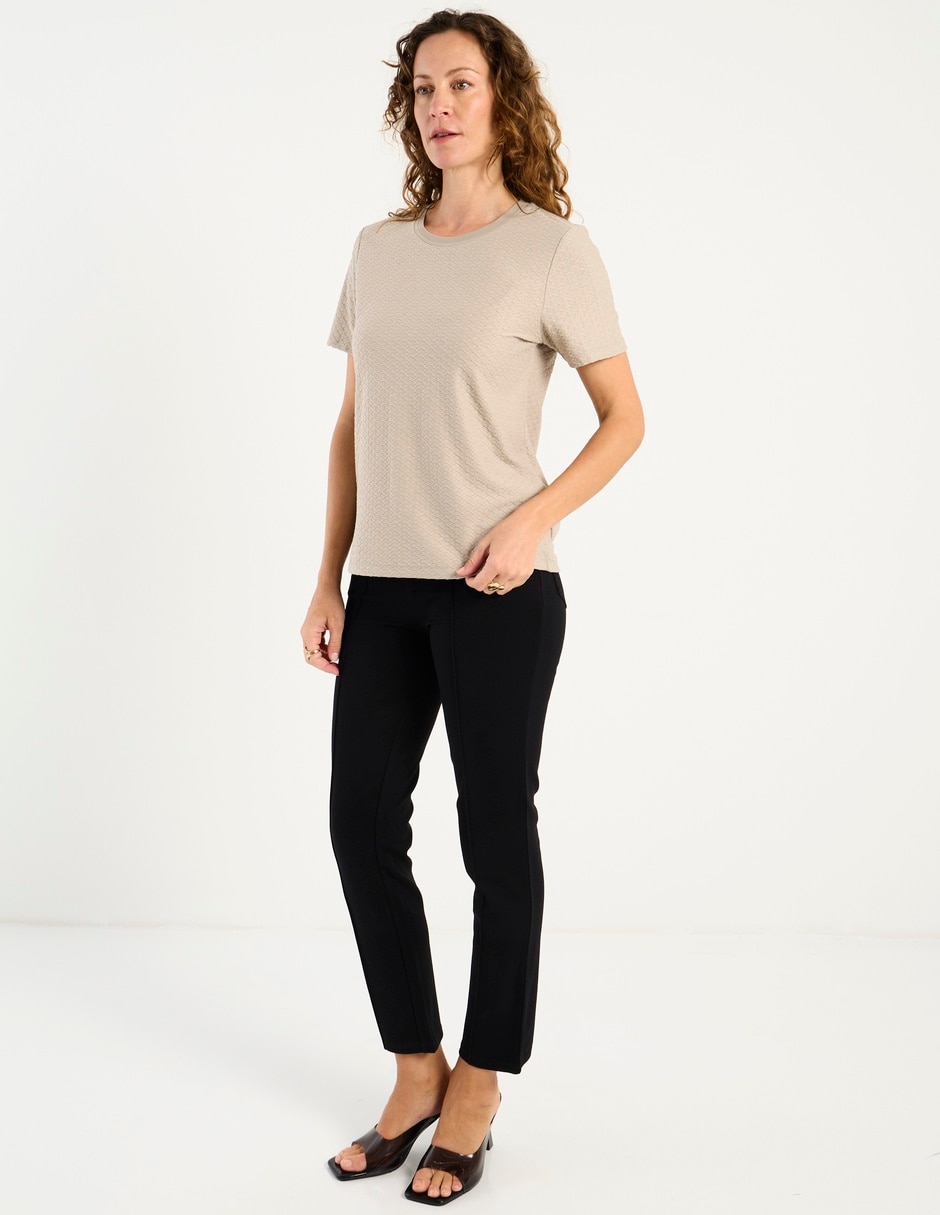 Blusa La Mode manga corta para mujer