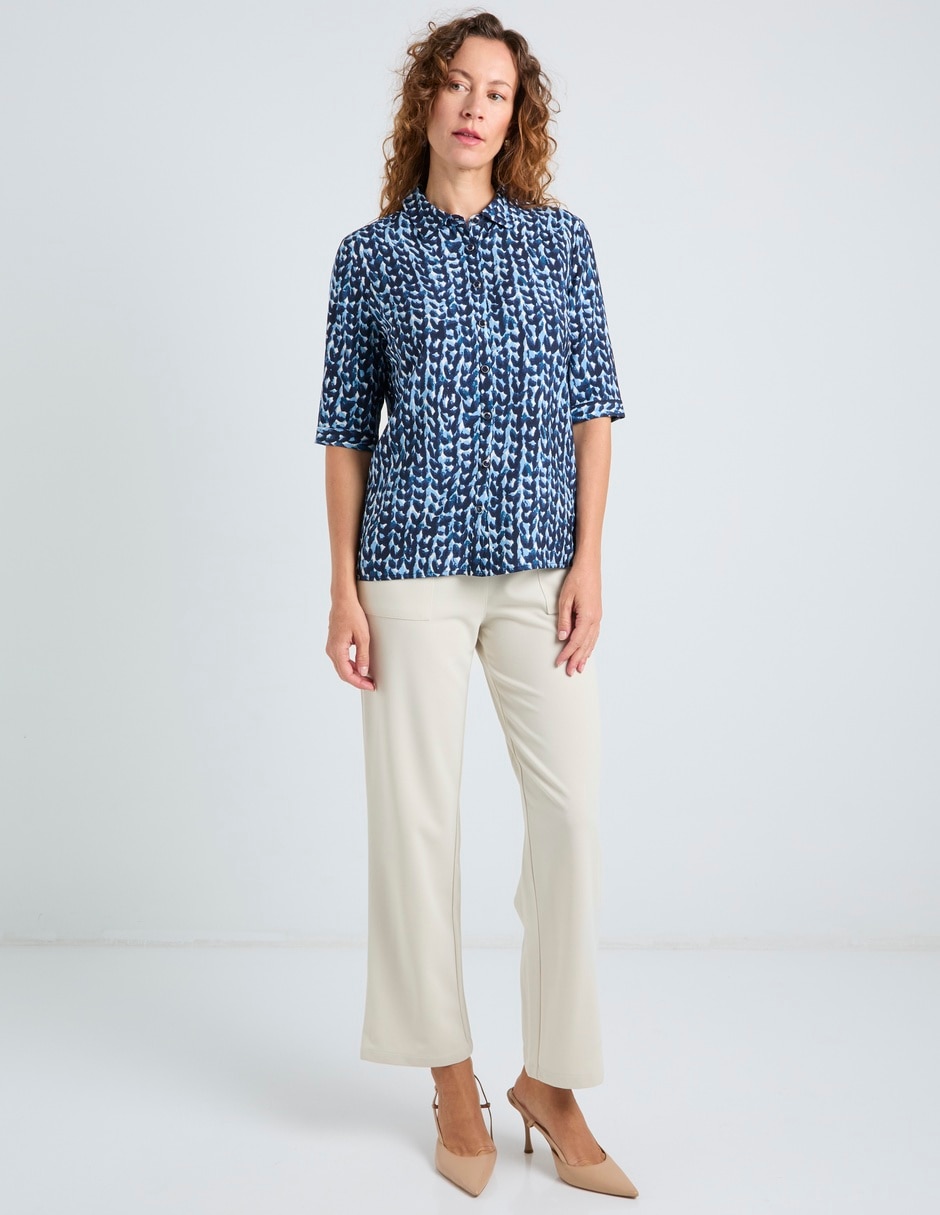 Pantalón easy pant straight para mujer 5