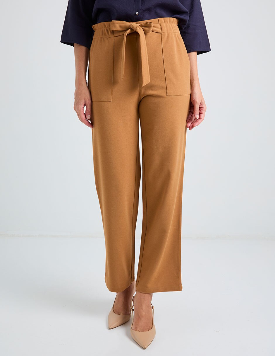 Pantalón easy pant straight para mujer Pantalón easy pant straight para mujer