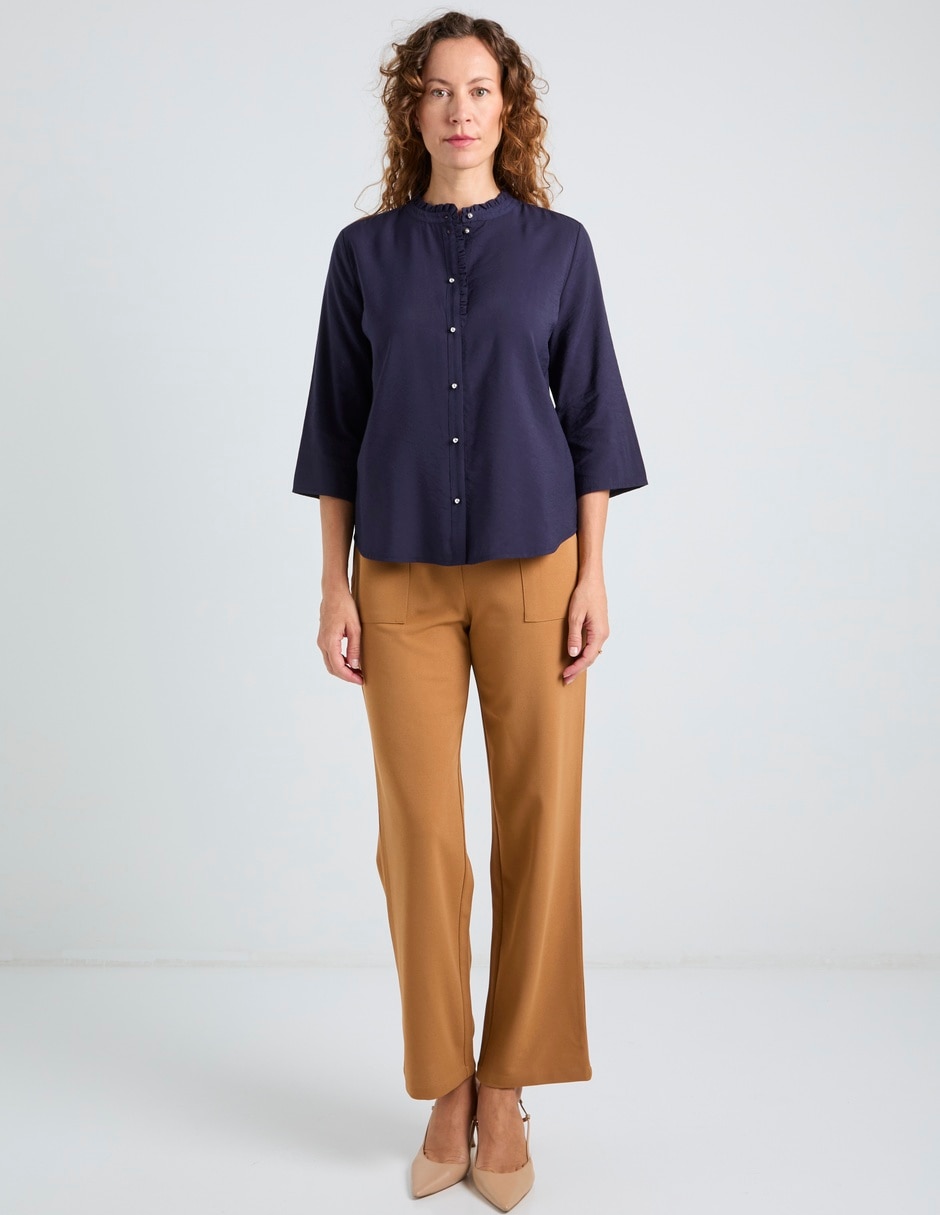 Pantalón easy pant straight para mujer 3