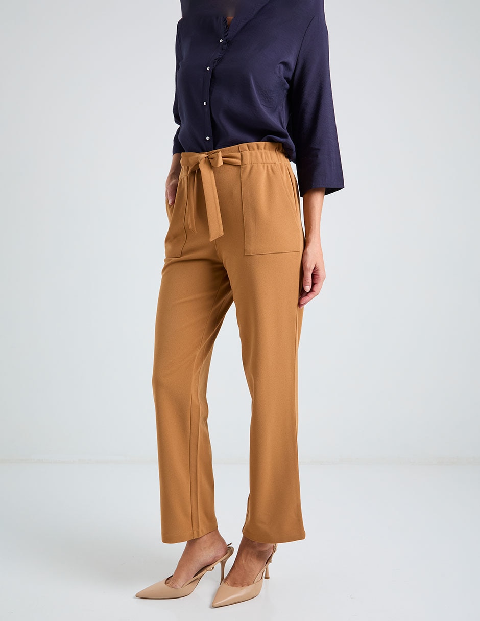 Pantalón easy pant straight para mujer 5