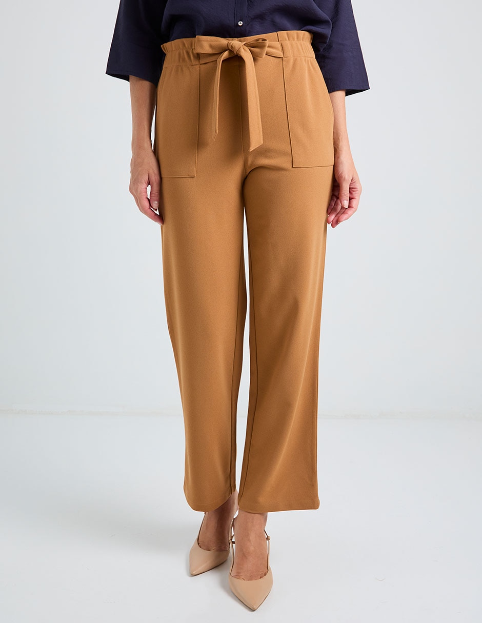 Pantalón easy pant straight para mujer 1